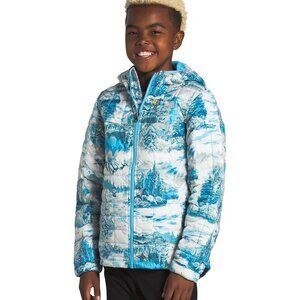 The North Face Boys' ThermoBall Eco Hoodie Ethereal Blue Yeti, Size 18/20 NWT